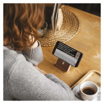 Powerbanka EMOS WI 1031, 10 000 mAh, 20 W + wireless, růžovo-zlatá