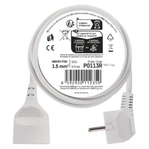 Prodlužovací kabel – spojka, 3m, bílý