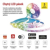 GoSmart LED pásek WiFi 2m, 11W, 750lm, RGB/CCT