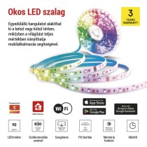 GoSmart LED szalag WiFi 2m, 11W, 750lm, RGB/CCT