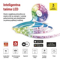 GoSmart Taśma LED 2m, 11W, 750lm, RGB/CCT, WiFi