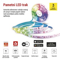 GoSmart LED trak WiFi 2m, 11W, 750lm, RGB/CCT