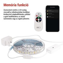 GoSmart LED szalag WiFi 5m, 22W, 1400lm, RGB/CCT