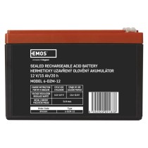 Bezúdržbový olovený trakčný aku. 12 V/15 Ah, faston 6,3 mm