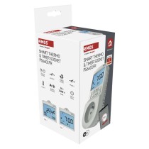 GoSmart Termostat gniazdkowy z funkcją timera cyfrowego 2w1 z WiFi