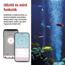 GoSmart 2 az 1-ben konnektoros, digitális termosztát időzítő funkcióval, schuko, WiFi