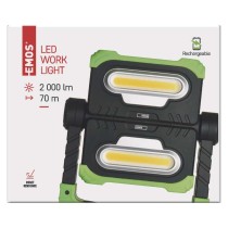 COB LED nabíjecí pracovní reflektor P4536, 2000 lm, 8000 mAh