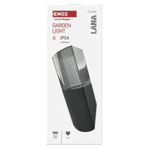 Zahradní nástěnné svítidlo LANA, 10,6 x 8,8 x 28,6 cm, 1 x E27, 25 W