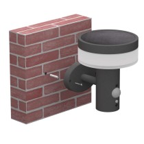 LED dārza gaismeklis saules, PIR, TERION, 12,5 × 14,7 × 14,6 cm