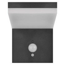 LED zahradní solární nástěnné svítidlo VEREA, čidlo soumraku, 10,7 x 15,4 x 13 cm