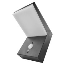 LED zahradní solární nástěnné svítidlo VEREA, čidlo soumraku, 10,7 x 15,4 x 13 cm