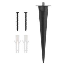 LED aiavalgusti veerg, päikesepaneel, PIR, VEREA, 10,7 × 15,4 × 50 cm