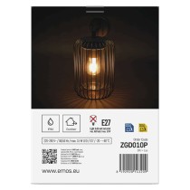 Zahradné nástenné svietidlo SALVIA, 20,8 x 16 x 28,5 cm, 1 x E27, 15 W