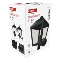 Záhradné nástenné svietidlo ADENIA, 19,8 x 15 x 27,8 cm, 1 x E27, 15 W