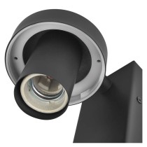 LED aiavalgusti, PIR ZALA, 12,8 × 8 × 28 cm, 1 × E27, 15 W