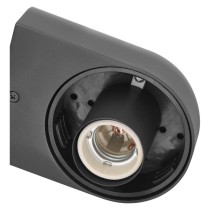 Zahradní nástěnné svítidlo CASSIA, 12,6 x 9,5 x 22,2 cm, 1 x E27, 15 W