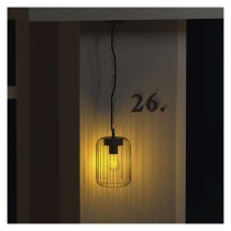 Zahradné závesné svietidlo SALVIA, 16 x 16 x 76 cm, 1 x E27, 15 W