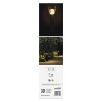 Záhradné stĺpikové svietidlo ARTEO, 12 x 12 x 50 cm, 1 x E27, 15 W