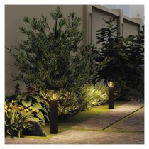 Záhradné stĺpikové svietidlo ARTEO, 12 x 12 x 80 cm, 1 x E27, 15 W