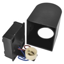 Záhradné nástenné svietidlo OCULUS, 8,8 x 6,7 x 8 cm, 1 x GU10, 1× 7W