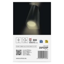 Záhradné nástenné svietidlo OCULUS, 8,8 x 6,7 x 15,3 cm, 2 x GU10, 2× 7W