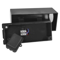 Záhradné nástenné svietidlo OCULUS, 8,8 x 6,7 x 15,3 cm, 2 x GU10, 2× 7W