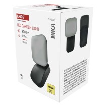 LED zahradní nástěnné svítidlo NIKA, 12 x 12 x 20 cm, 12,5 W, teplá bílá