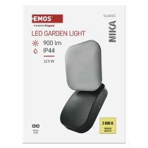 LED záhradné nástenné svietidlo NIKA, 12 x 12 x 20 cm, 12,5 W, teplá biela
