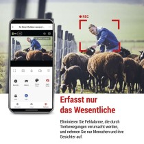 GoSmart Rotierende Outdoor IP Kamera mit 4G/LTE IP-6000 OWL, grau