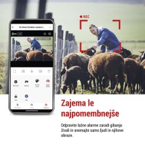GoSmart Zunanja vrtljiva kamera IP-6000 OWL, z 4G/LTE, siva