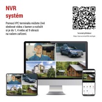 GoSmart venkovní otočná kamera IP-6000 OWL s 4G/LTE, šedá