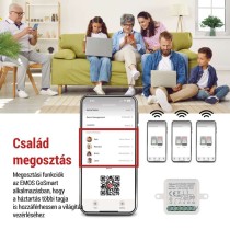 GoSmart kapcsolómodul IP-2102SZ, ZigBee, 2 csatornás