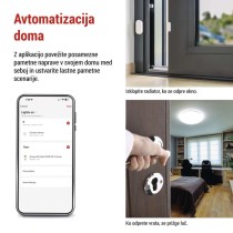 GoSmart brezžični senzor vrat IP-2011Z, ZigBee