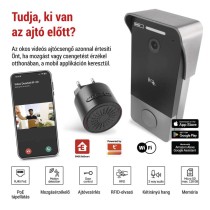 GoSmart videós ajtócsengő IP-20PoE