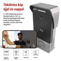 GoSmart videós ajtócsengő IP-20PoE