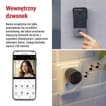 GoSmart Dzwonek wideo IP-20PoE 