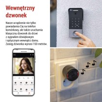 GoSmart Dzwonek wideo IP-21PoE z klawiaturą