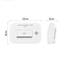 Detektor oxidu uhoľnatého v miestnosti GS827