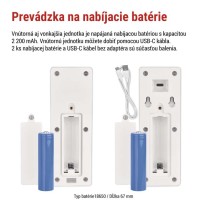 Bezdrôtová sada domáceho audio vrátnika H1087, 1 účastník