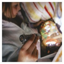 LED nabíjecí kovová svítilna 300 lm, 700 mAh