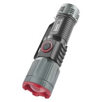 LED nabíjecí kovová svítilna 300 lm, 700 mAh