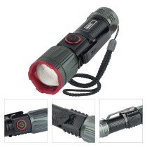 LED nabíjecí kovová svítilna 300 lm, 700 mAh