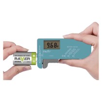 Univerzálny tester batérií (AA, AAA, C, D, 9V, gombíkových)