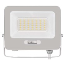 LED reflektor GLARO 30W, bílý, IP65, 3000 lm, neutrální bílá