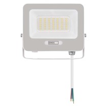 LED reflektor GLARO 30W, bílý, IP65, 3000 lm, neutrální bílá