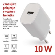 USB polnilec hišni BASIC 10 W max.