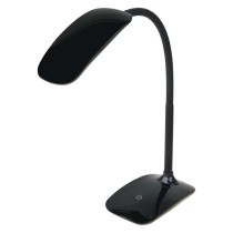 Lampa biurkowa LED MA66-D czarna, port USB