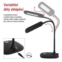 LED stolní lampa STELLA, černá