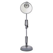 Lampa biurkowa E27 LUCAS 48 cm ciemno szary