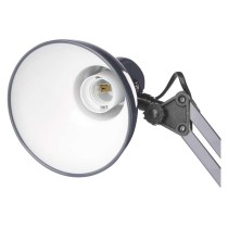 Lampa biurkowa E27 LUCAS 48 cm ciemno szary